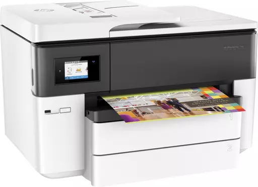 HP OfficeJet Pro 7740 Wide Format All-in-One Printer, Color, Printer for Small office, Print, copy, scan, fax, 35-sheet ADF; Scan to email