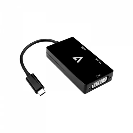 V7 V7UC-VGADVIHDMI-BLK USB graphics adapter 3840 x 2160 pixels Black