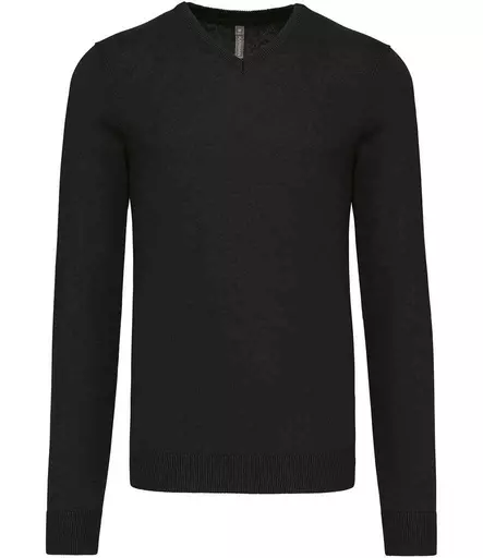 Kariban Cotton Acrylic V Neck Sweater
