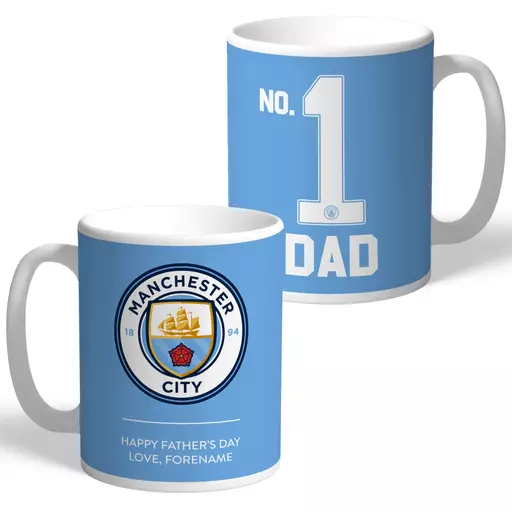 Manchester City FC No.1 Dad Mug