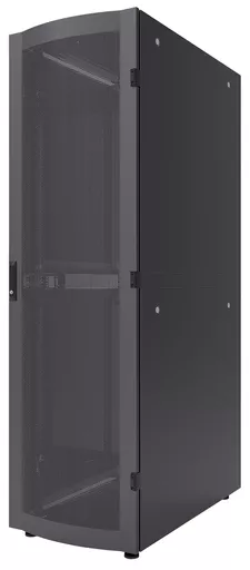 Intellinet Network Cabinet, Free Standing (Standard), 42U, Usable Depth 123 to 973mm/Width 503mm, Black, Flatpack, Max 1500kg, Server Rack, IP20 rated, 19", Steel, Multi-Point Door Lock, One Lock Per Side Panel, Three Year Warranty