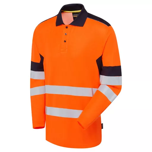 system-hi-vis-eco-orange-cottoncool-long-sleeve-polo-front-left.jpg?
