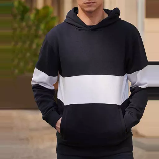 Front Row Heavyweight Panelled Hoodie