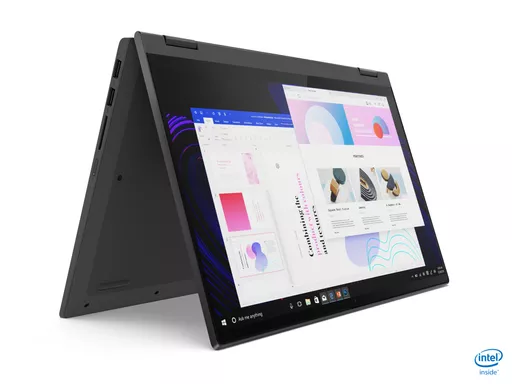 Lenovo IdeaPad Flex 5 15IIL05 Intel® Core™ i5 i5-1035G1 Hybrid (2-in-1) 39.6 cm (15.6") Touchscreen Full HD 8 GB DDR4-SDRAM 256 GB SSD Wi-Fi 6 (802.11ax) Windows 10 Home in S mode Graphite, Grey