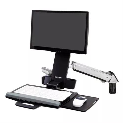 Ergotron Styleview Sit-Stand Combo Arm 61 cm (24") Aluminium Wall