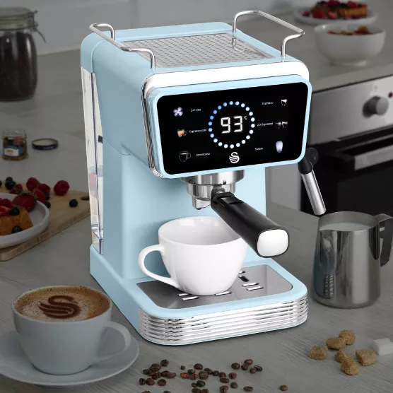 Retro Pump Espresso Coffee Machine
