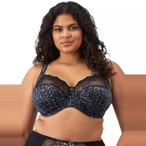 Elomi SIDE SUPPORT BRA   Morgan  Snow Leopard