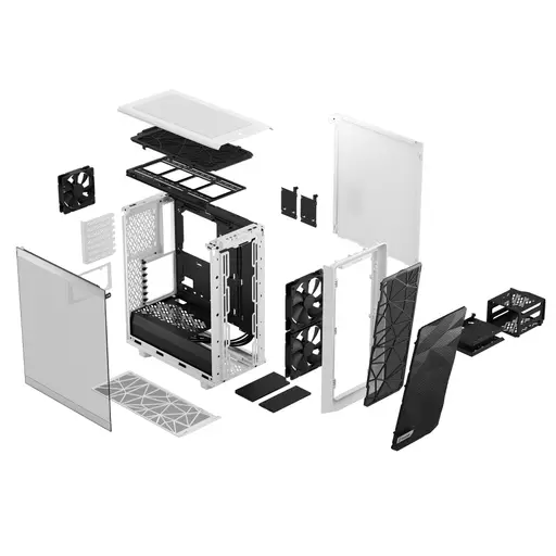 Fractal Design Meshify 2 Compact Tower White