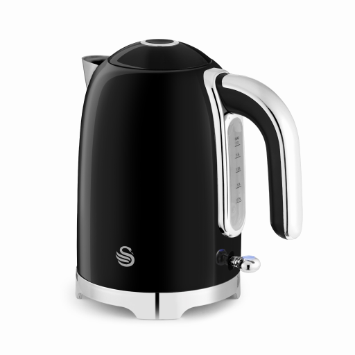 Swan Black Solace 1.7L Rapid Boil Jug Kettle