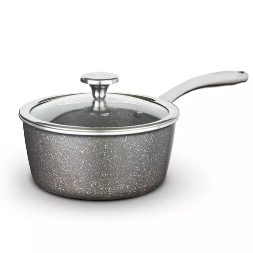 Cerastone Pro 22cm Saucepan with Glass Lid