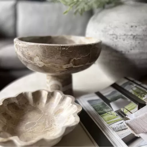 -Bowl, Elsa, Linen - Large
