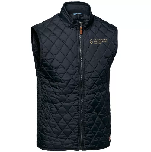 Oxfordshire Freemasons Mens Camden Diamond Gilet