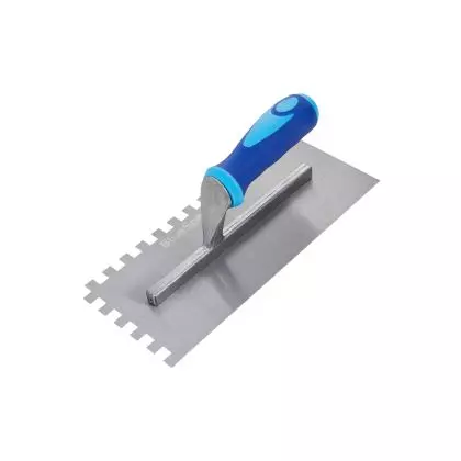 280mm (11") Soft Grip Adhesive Trowel (10x10mm Teeth)