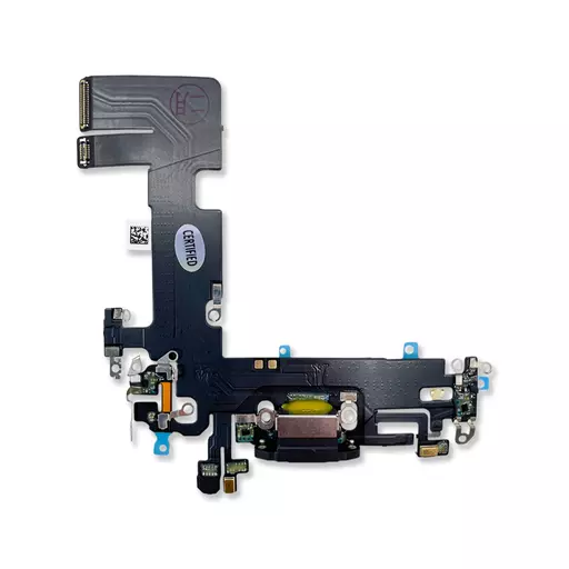 Charging Port Flex Cable (Midnight) (CERTIFIED - Aftermarket) - For iPhone 13