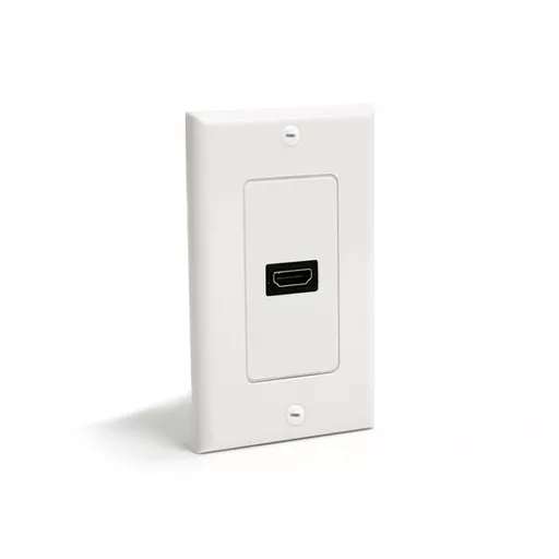 StarTech.com Single Outlet Female HDMI Wall Plate White