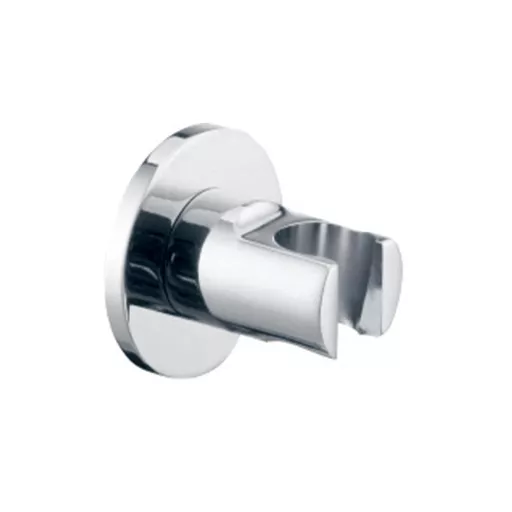 Round Shower Handset Holder - Chrome