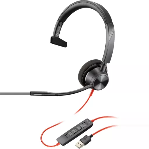 Poly Blackwire 5210 Monaural USB-A Headset