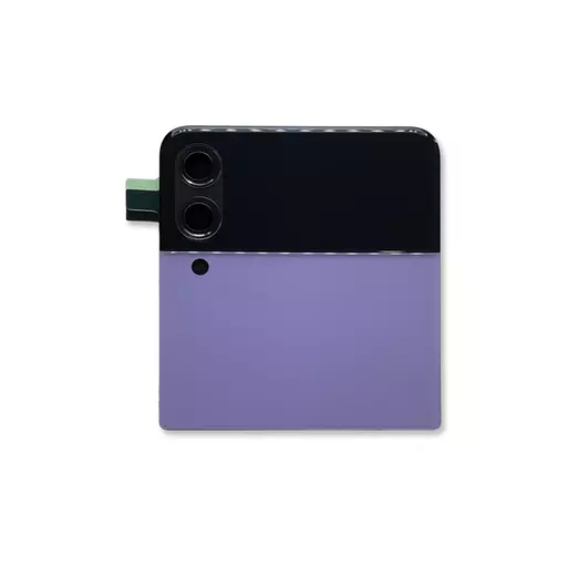 Outer OLED Screen Assembly (Service Pack) (Lavender) - Galaxy Z Flip-3 5G (2021) (F711)