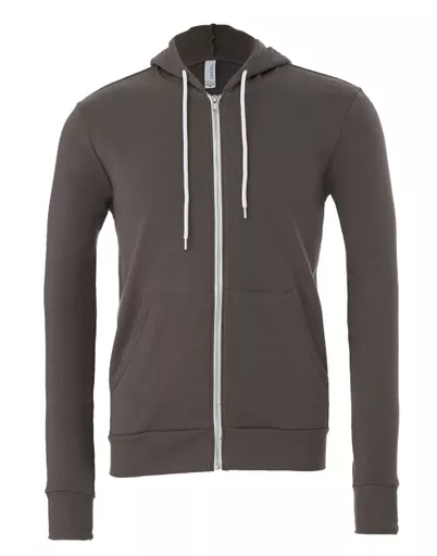 Canvas Unisex Sponge Fleece Full-Zip Hoodie