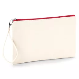 Canvas Wristlet Pouch