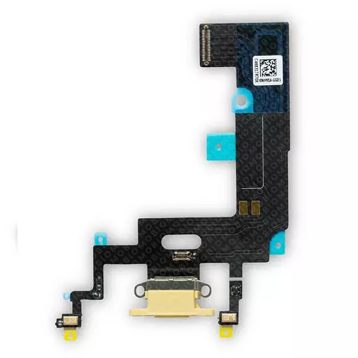Charging Port Flex Cable (Yellow) (CERTIFIED - Aftermarket) - For iPhone XR
