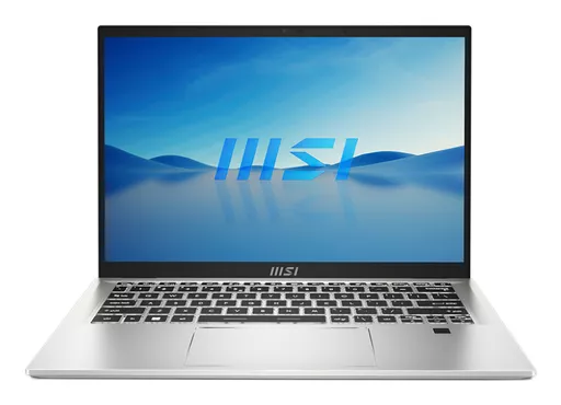 MSI Prestige 14H B12UCX-430UK Intel® Core™ i5 i5-12450H Laptop 35.6 cm (14") Full HD+ 16 GB LPDDR5-SDRAM 512 GB SSD NVIDIA GeForce RTX 2050 Wi-Fi 6E (802.11ax) Windows 11 Home Silver