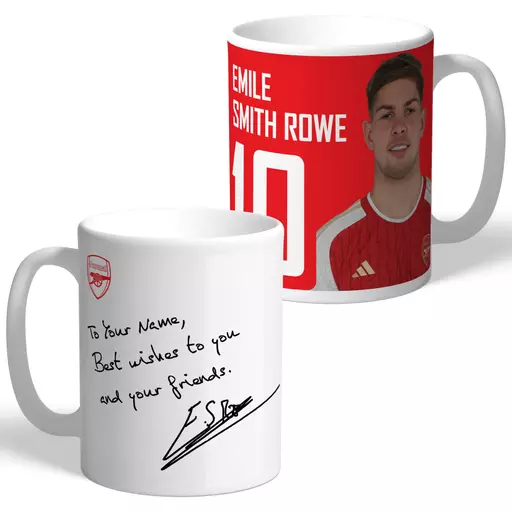 Arsenal FC Smith-Rowe Autograph Mug
