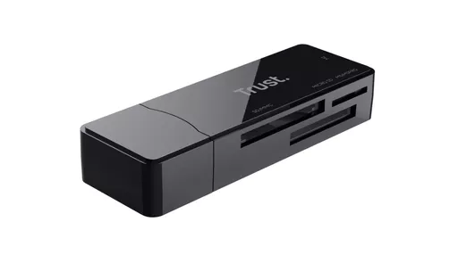 Trust NANGA card reader USB 3.2 Gen 1 (3.1 Gen 1) Type-A Black