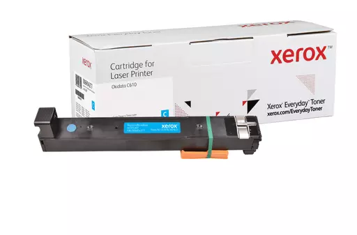 Xerox 006R04277 Toner-kit cyan, 6K pages (replaces OKI 44315307) for OKI C 610