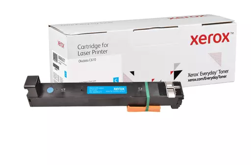 Xerox 006R04277 Toner-kit cyan, 6K pages (replaces OKI 44315307) for OKI C 610