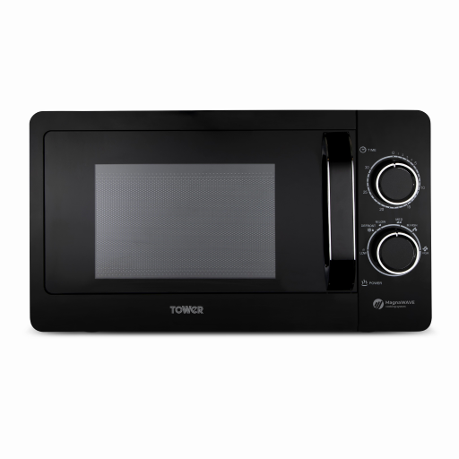 Image of Tower 20L 800W Manual Microwave Black