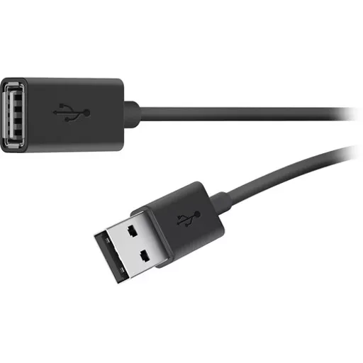 Belkin USB 2.0 A M/F 1.8m USB cable USB A Black