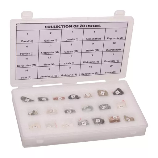 COLLECTGION OF ROCKS SET OF 20