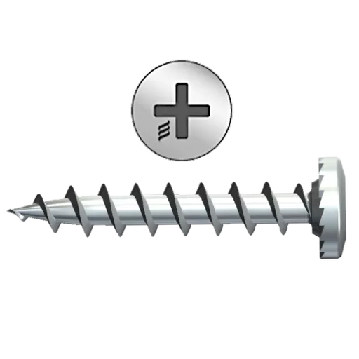 RAPIERSTAR Sharp Point Screws For Reinforced UPVC - Pan Head