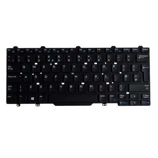Origin Storage N/B KBD - Lat E6220 -UK Backlit 84 Keys Single Point