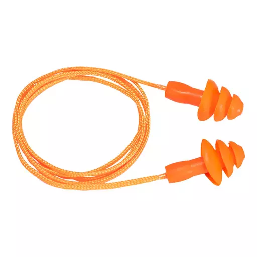 Reusable Corded TPR Ear Plugs (50 pairs)