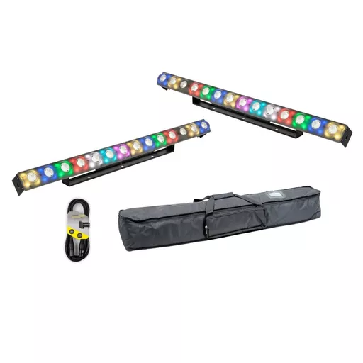 Ibiza FXBAR140 Twin Pack with Bag Bundle