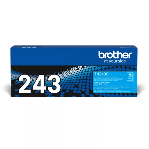 Brother TN-243C Toner-kit cyan, 1K pages ISO/IEC 19752 for Brother HL-L 3210