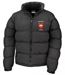 Mansfield Puffa Coat Black