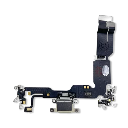 Charging Port Flex Cable (Yellow) (RECLAIMED) - For iPhone 15 Plus