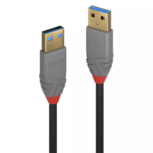 Lindy 1m USB 3.2 Type A Cable, 5Gbps, Anthra Line