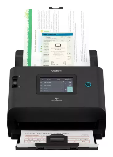 Canon imageFORMULA DR-S350NW ADF + Manual feed scanner A3 Black