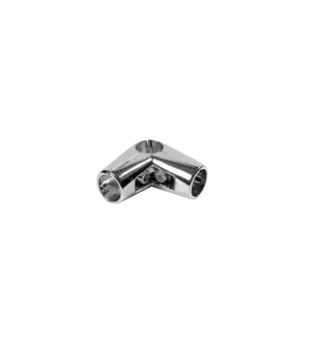 25mm Tubing - Chrome Corner Clamp