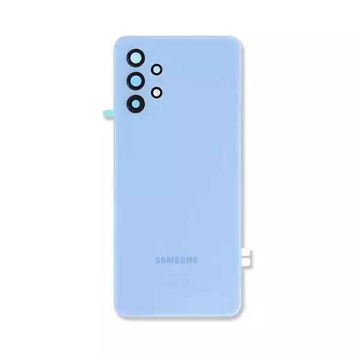 Back Cover w/ Camera Lens (Service Pack) (Blue) - For Galaxy A32 (A325)