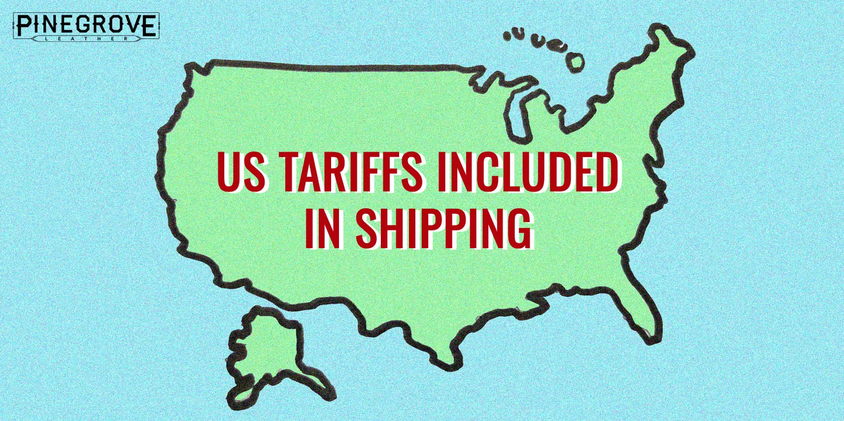 hand drawn map of USA with tariffs message.jpg