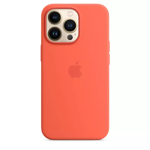 Apple iPhone 13 Pro Silicone Case with MagSafe - Nectarine