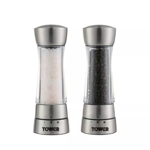 Manual Salt & Pepper Mill Set