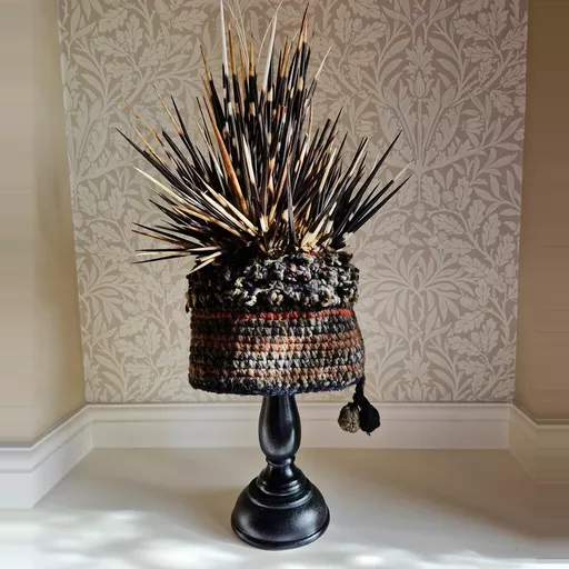 Kaka Porcupine Quill Hat