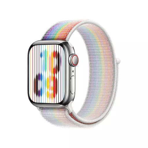 Apple Pride Edition Band Multicolour Nylon