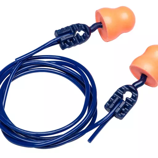 Easy Fit PU Ear Plugs Corded (200 Pairs)